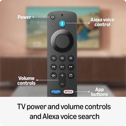 Amazon Fire TV Stick HD (newest model), Alexa Voice Remote with TV power & volume controls, full HD streaming device (CLEARANCE DEAL)