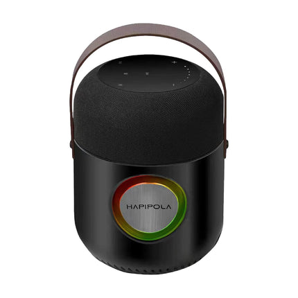 HAPIPOLA Bluetooth Speaker Aqua Pulse | Immersive Audio 100W Speaker | Good Bass | Portable | Type c Charging | Built in mic | dustproof | Handfree Calling | RGB Lights