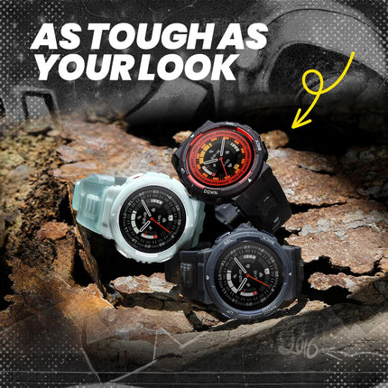 Amazfit Active Edge 46mm Smartwatch, AI Health Coach for Gym, Outdoor Activity & Exercise, Ultra Long 16 Days Battery, 10ATM Water Resistance, Stylish Rugged Design, Android/iOS, GPS (Mint Green)