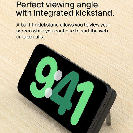 Belkin Qi2 Wireless Power Bank 15W 5000 mAh | MagSafe Charger w/Built-in Pop-up Kickstand | Compatible w/iPhone 17, Air, Pro, Pro Max, Google Pixel 10, etc. (BRAND NEW/SEALED) - Unboxify