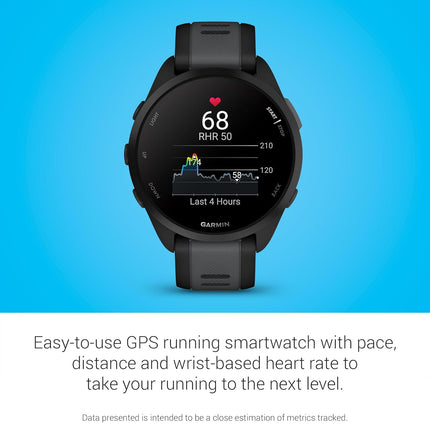 Garmin Forerunner 165 Music, Running Smartwatch, Colorful AMOLED Display, Training Metrics and Recovery Insights, Music on Your Wrist