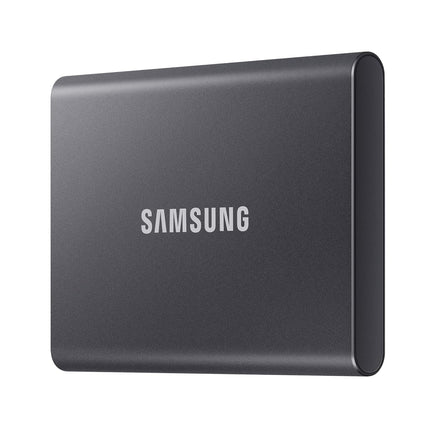 Samsung T7 Portable SSD, 4TB External Solid State Drive, Speeds Up to 1,050MB/s, USB 3.2 Gen 2, Reliable Storage for Gaming, Students, Professionals, MU-PC4T0T/WW, Gray