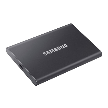 Samsung T7 Portable SSD, 4TB External Solid State Drive, Speeds Up to 1,050MB/s, USB 3.2 Gen 2, Reliable Storage for Gaming, Students, Professionals, MU-PC4T0T/WW, Gray