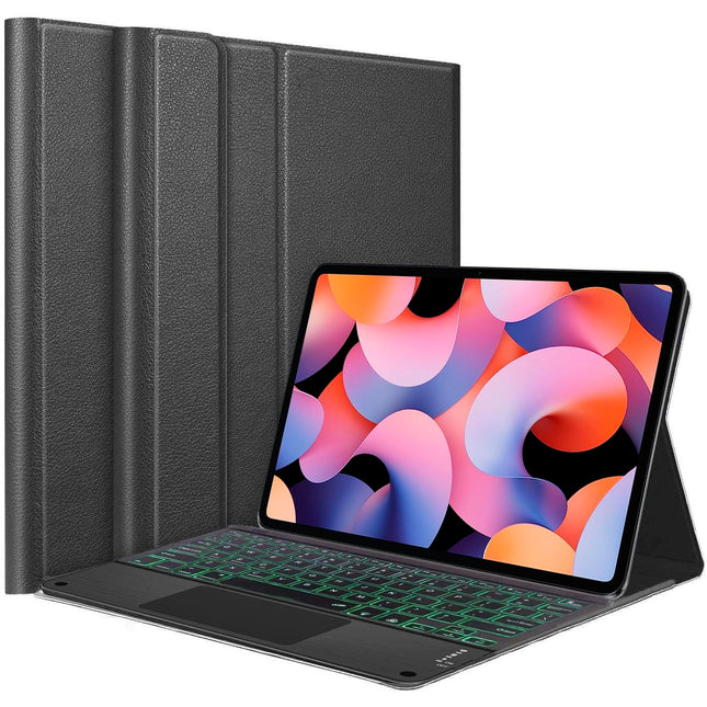 typecase Keyboard Case for Xiaomi Pad 6 / Xiaomi Pad 6 Pro (11 Inch) with 7 Color Backlit & Trackpad, Slim Stand Cover with Magnetically Detachable Wireless Bluetooth Keyboard (Xiaomi Pad 6/6 Pro 11) - Unboxify