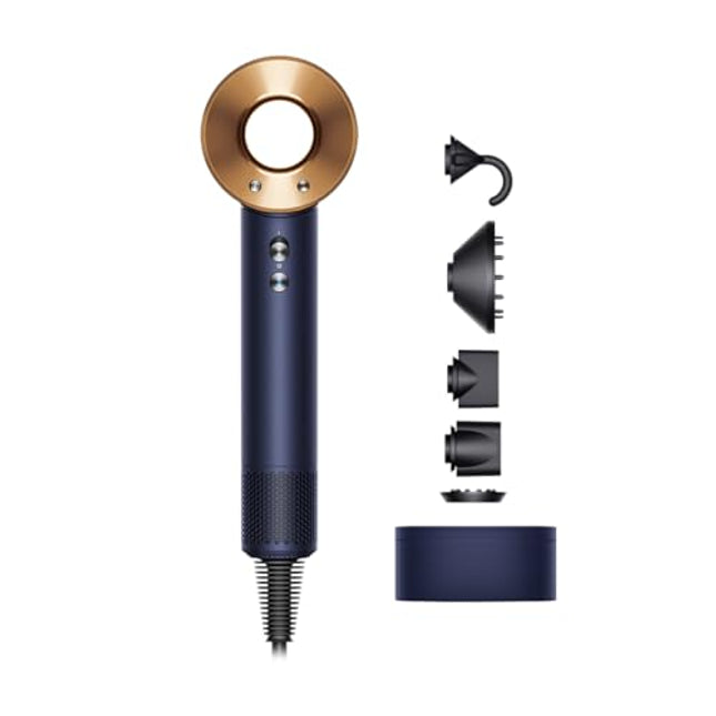 Dyson Supersonic™ Hair Dryer | Fast Drying | No Heat Damage | 5 attachments | 7 styling, 3 Speed & 3 Heat Settings | Travel Friendly | Unisex Usage | Intelligent Heat Control (BRAND NEW/SEALED) - Unboxify