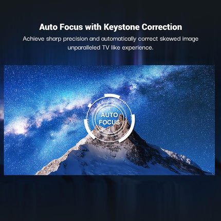 Lifelong Electronics SmartStream Projector | Android, 1080P Full HD Native & 4K Ultra HD Support | 7000 Lumens | for Room & Outdoors | All OTT Apps | WiFi/BT, Mirroring, USB, ARC, HDMI, 10W Woofers - Unboxify