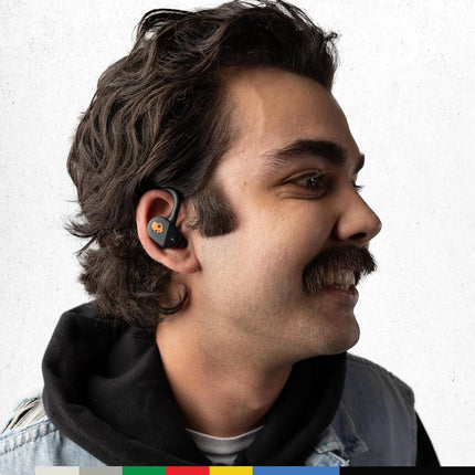 Skullcandy Push Play Active Wireless Earbuds with Mic - 34Hr Battery, Skull-iQ App, Alexa Voice Control, IP55 Sweat Water Dust Resistant, Stay-Aware Mode, Secure Fit - Unboxify