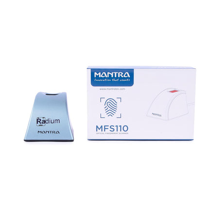 Mantra MFS 110 L1 Biometric Single Fingerprint Scanner, Aadhaar Authentication Device | Latest Updated RD Service | High Securety and Fast scanning | Reliable and Durable - Unboxify