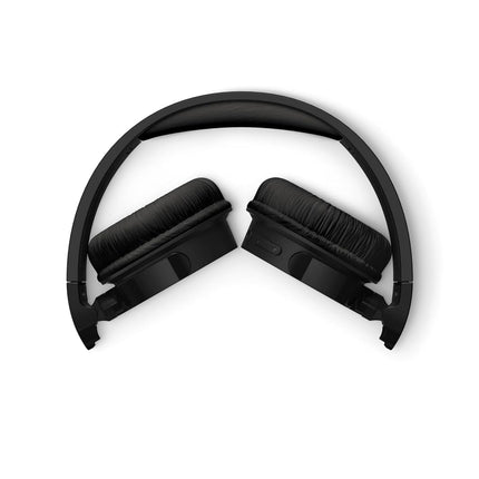 PHILIPS Audio TAH4209 Bluetooth Headphones,Lightweight and Foldable Design, 32mm Neodynamic Drivers, 55H Playtime, USB Type-C Fast Charging, Built-in Mic for Smartphone, Laptop, Tablet