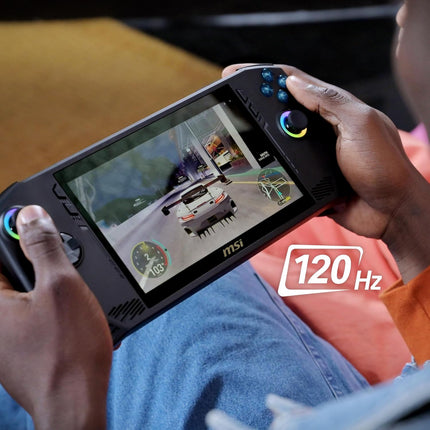 MSI Claw, Intel 1st Gen. Ultra 7 155H,Built-in AI, 18CM FHD 120Hz Handheld Gaming Console(16GB/1TB NVMe SSD/Windows 11 Home/Intel Arc/Black/675g), A1M-217IN