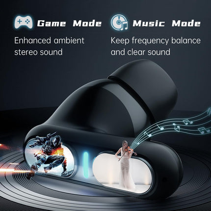 GROOVES Delta Spaceship Inspired Low Latency Gaming,True Bluetooth Gaming Dual Mode In Ear Headset, Upto 120 Hr Playtime 4 Mic Enc And Hybrid Eco Support With 400Mah Battery (White, True Wireless)