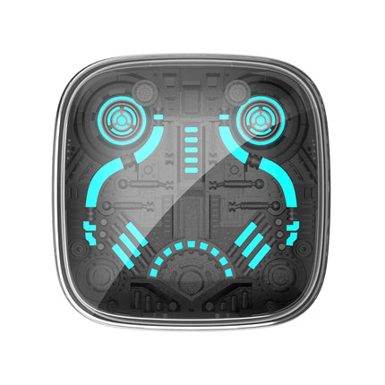 GROOVES Alpha Newly Launched-Gaming Tws Up To 80H Playtime - In Ear Dual Mode With 45Db Low Latency, Bt 5.3,Abs-Enc-, 13Mm Driver, 400 Mah Battery With Jaguar Mechanical Rgb- C-Type Charge (Black) - Unboxify