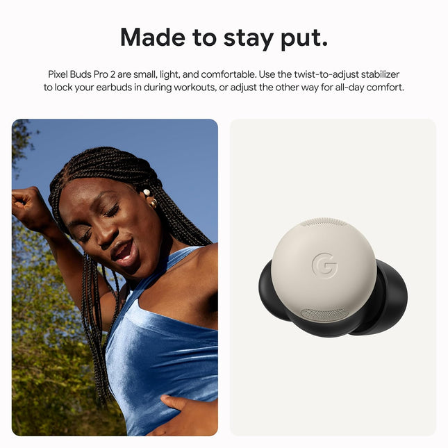 Google Pixel Buds Pro 2 - Wireless Earbuds with Active Noise Cancellation – Bluetooth Headphones