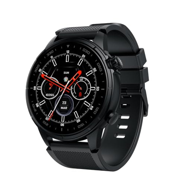 CULT Sprint Running smartwatch with Built-in Turbo Track GPS, Multi-GNSS, GLONASS, Galileo & Beidou, 1.43” AMOLED Display, Compass, Strava, Health Tracking, Bluetooth Calling - Unboxify