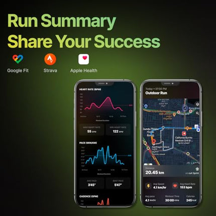 CULT Sprint Running smartwatch with Built-in Turbo Track GPS, Multi-GNSS, GLONASS, Galileo & Beidou, 1.43” AMOLED Display, Compass, Strava, Health Tracking, Bluetooth Calling - Unboxify