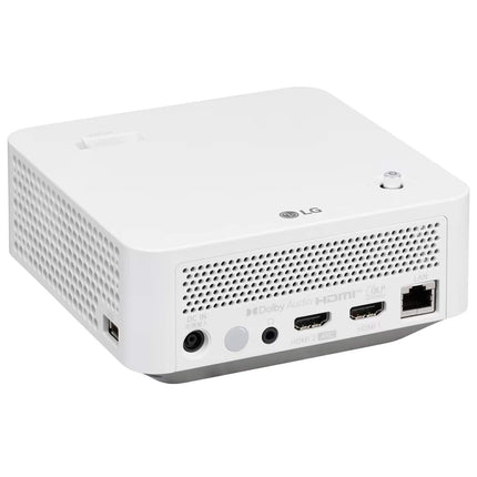 LG CineBeam PF510Q Smart Full HD Portable Projector (1920x1080) with Screen Upto 120 inch, Compact Size with Remote, webOS, Wireless Connection, Bluetooth Audio Dual Out, Apple AirPlay, Screen Share