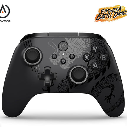 PowerA Battle Dragon™ Advanced Wireless Controller for PC & Cloud Gaming: Magnetic Hall Effect, Asymmetric Rumble Motors, 30h Playtime (Not for iOS)