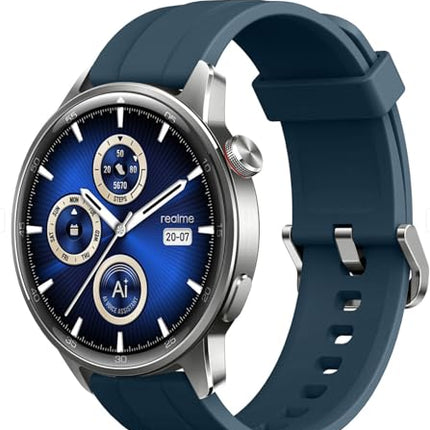 realme Watch S2, 1.43" AMOLED Display, Super AI Engine, Up to 20 Days Battery, IP68, AI Health Tracking, RMW2401 - Unboxify