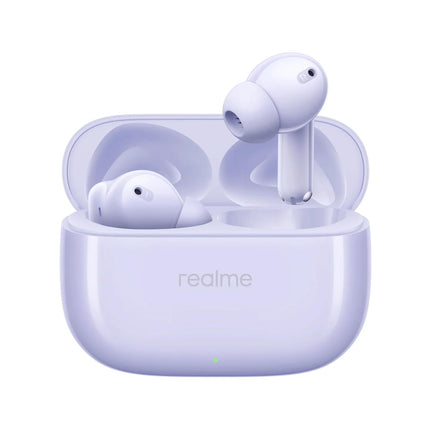 realme Buds T310 True Wireless in-Ear Earbuds with 46dB Hybrid ANC, 360° Spatial Audio, 12.4mm Dynamic Bass Driver, Upto 40Hrs Battery and Fast Charging (Monet Purple) - Unboxify