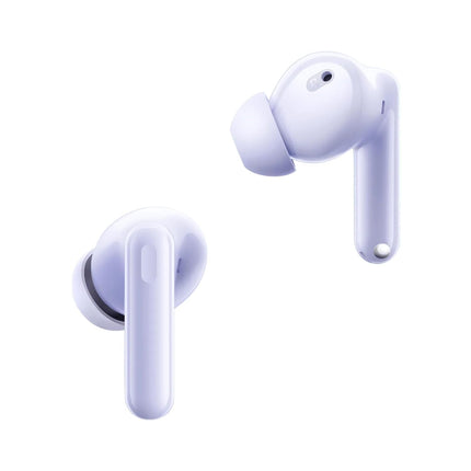 realme Buds T310 True Wireless in-Ear Earbuds with 46dB Hybrid ANC, 360° Spatial Audio, 12.4mm Dynamic Bass Driver, Upto 40Hrs Battery and Fast Charging (Monet Purple) - Unboxify