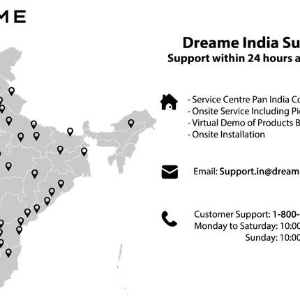 DREAME J10 Cordless Stick Vacuum Cleaner, 8K Pa Powerful Suction, 4x2200 mAh Battery, 35 Minutes Running Time, Folding Tube for Corner Cleaning, 0.5 Litre