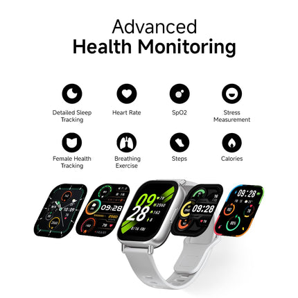 Redmi Watch 5 Active, 2" Display, Metal Body, 18 Day Battery, Bluetooth Calling, Advanced AI Noise Cancellation, Alexa, Matte Silver (M2351W1) - Unboxify