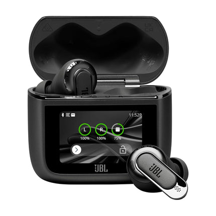 JBL Award Wining Tour Pro 3 Earbuds with ANC 2.0, Hi-Res LDAC Audio,Dual Drivers with Spatial 360 Sound, 6 Mics - Perfect Calls with Crystal AI,Smart Charging Case, BT 5.3 Auracast, Low Latency, Black