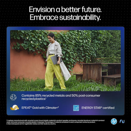 HP OmniBook Ultra Flip Next Gen AI PC Ultra 7 (32GB RAM/1TB SSD/2.8K OLED 16:10 90% STBR Touchscreen 500 nits/Windows 11/9MP Camera/Poly Studio/Backlit KB/MSO/14” (35.6cm)/Gray/1.34kg) fh0029TU Laptop (BRAND NEW/SEALED)