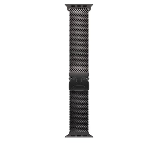 Apple Watch Band - Milanese Loop - 49mm - Black - Small - Unboxify