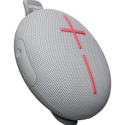 Ultimate Ears MINIROLL Ultra-Portable Waterproof Bluetooth Speaker, Big Bass, IP67 Dustproof, 40 m (131 ft) Range - Revive Grey