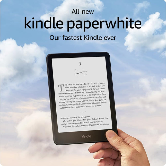 Amazon Kindle Paperwhite (16 GB) – Our fastest Kindle ever, with new 7" glare-free display and weeks of battery life - Unboxify