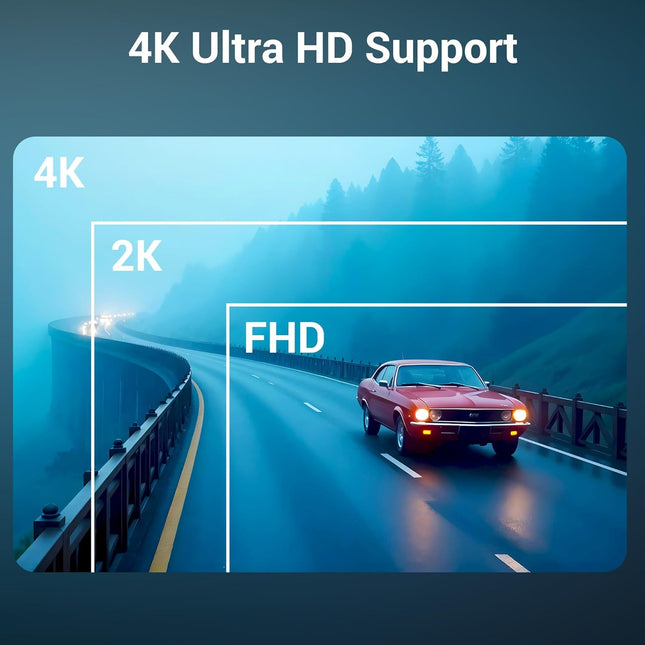 ZEBRONICS PIXAPLAY 67, Smart LED Projector, 8000 Lumens, 4K Support, 150 Inches Screen Size, Auto [ Focus | Keystone ], BT v5.2, HDMI, USB, RJ45, WiFi, 1080p Native, APP Support, BT Remote, Miracast