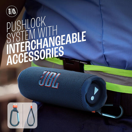 JBL Flip 7 Wireless Portable Bluetooth Speaker, Bold Pro Sound with AI Sound Boost, 16Hrs of Playtime, IP68 Water & Dustproof, Multi-Speaker Connection by Auracast, Personalization App - Unboxify