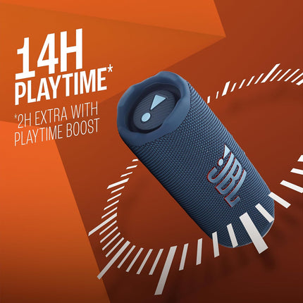JBL Flip 7 Wireless Portable Bluetooth Speaker, Bold Pro Sound with AI Sound Boost, 16Hrs of Playtime, IP68 Water & Dustproof, Multi-Speaker Connection by Auracast, Personalization App - Unboxify