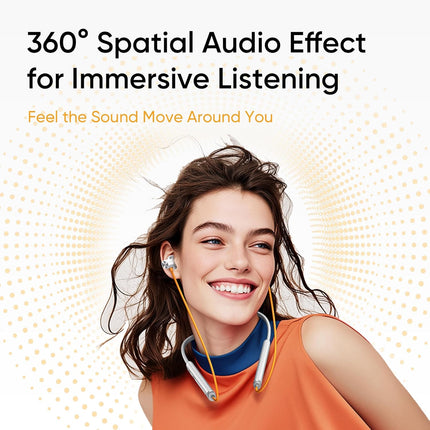 realme Buds Wireless 5 ANC in Ear Bluetooth Headphones,50dB ANC, 13.6mm Dynamic Bass Driver,360? Spatial Audio,45ms Low Latency,Upto 38hrs Playback,IP55 Rating,Dual Device Connection (Dawn Silver) - Unboxify