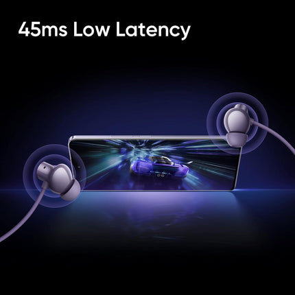 realme Buds Wireless 5 ANC in Ear Bluetooth Headphones,50dB ANC, 13.6mm Dynamic Bass Driver,360? Spatial Audio,45ms Low Latency,Upto 38hrs Playback,IP55 Rating,Dual Device Connection (Dawn Silver) - Unboxify