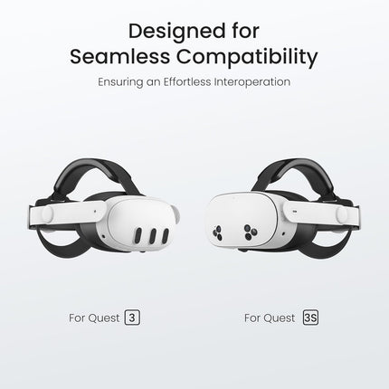 New World Comfort Elite Head Strap for Meta Quest 3/Quest 3S,Adjustable Elite Pressure-free Headstrap Replacement,VR Headset Accessories, (No VR Headset Machine Included)