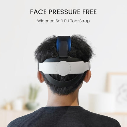 New World Comfort Elite Head Strap for Meta Quest 3/Quest 3S,Adjustable Elite Pressure-free Headstrap Replacement,VR Headset Accessories, (No VR Headset Machine Included)