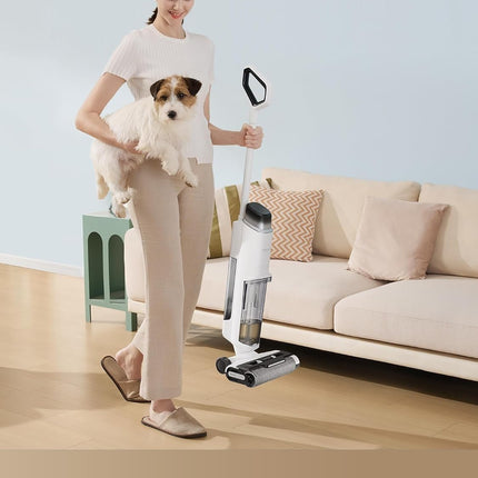 Dreame K10 Pro Wet Dry Vacuum Cleaner, Light Weight Cordless Vacuum Cleaner with 15Kpa Suction Power, Enhanced Edge Cleaning, Smart Dirt Detection for Hard Floors