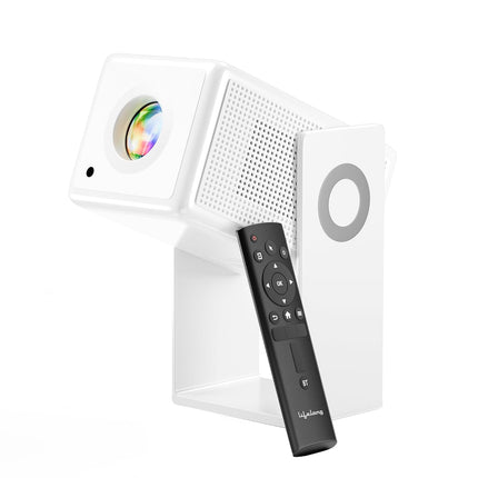 Lifelong Electronics Lightbeam 2 Pro Smart Projector | Android, 1080P HD Native & 4K Ultra HD Support, 4000 Lumens | for Room & Outdoors | All OTT Apps | WiFi/BT, Mirroring, USB, HDMI, 180°, Speakers