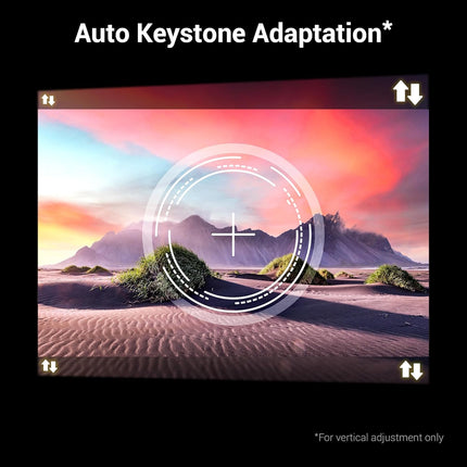 ZEBRONICS PIXAPLAY 63, Smart LED Projector, 5000 Lumens, 150 Inch Screen Size, 200° Tilt Mechanism, Auto Keystone Adaptation, Android, Built-in Speaker, Bluetooth, HDMI ARC, WiFi, 1080p, Miracast