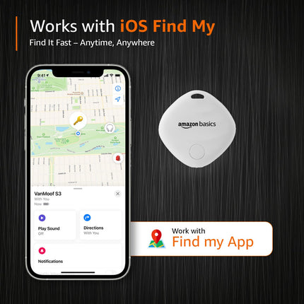 Amazon Basics Aero Tag for iOS (Pack of 4) - Unboxify