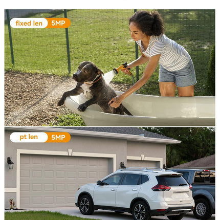 Imou 5MP+5MP Dual Lens CCTV Camera Home Outdoor, Pan-Tilt Wi-Fi Camera, AI Human and Vehicle Detection, Smart Color Night Vision, Red-Blue Warning Light, Two Way Talk, Privacy Mode, Weatherproof - Unboxify