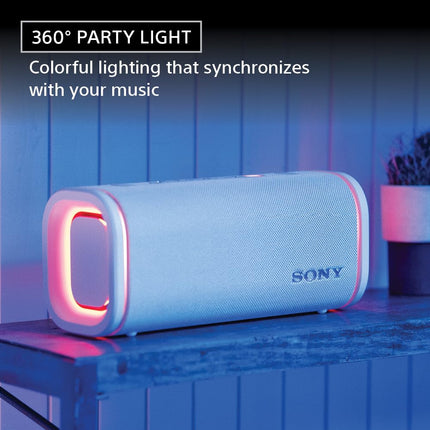 Sony New Launch ULT Field 5 Bluetooth Wireless Speaker with Massive Bass|360° Party Light|25hrs Playtime|IP67|Shoulder Strap|Quick Charge|Built in Powerbank|Party Connect(SRS-ULT50)-Black