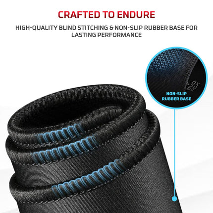 EvoFox Deathray v2 Gaming Keyboard & Mouse Combo | 6 Zone RGB Backlighting, 19 Anti Ghosting Keys, Membrane Keys, Ergonomic, Full-Size | 6 Buttons, 7 Color LED Lighting, Upto 3600DP | Extended Deskpad (Wired)