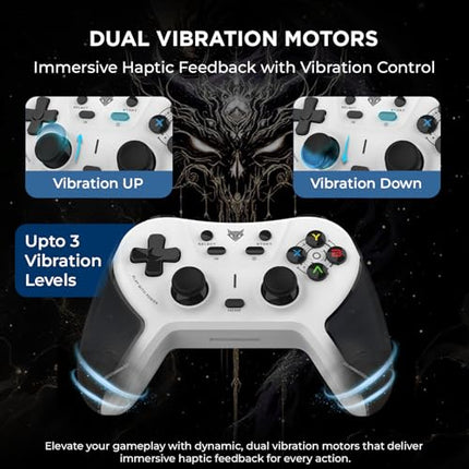 EvoFox One S Universal 3-Mode Wireless Gaming Controller (Without Receiver & Acessories) - Unboxify