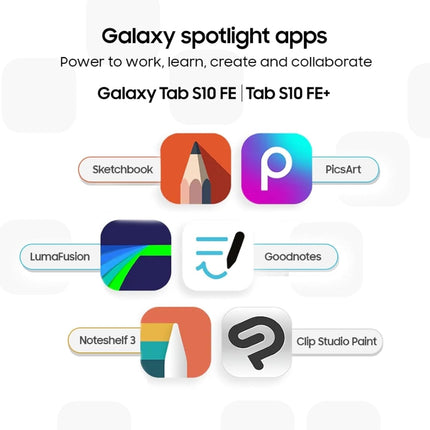 Samsung Galaxy Tab S10 FE, S Pen in-Box, 27.7 cm (10.9 inch) LCD Display, 12 GB RAM, 256 GB Storage, Wi-Fi + 5G Tablet, Gray