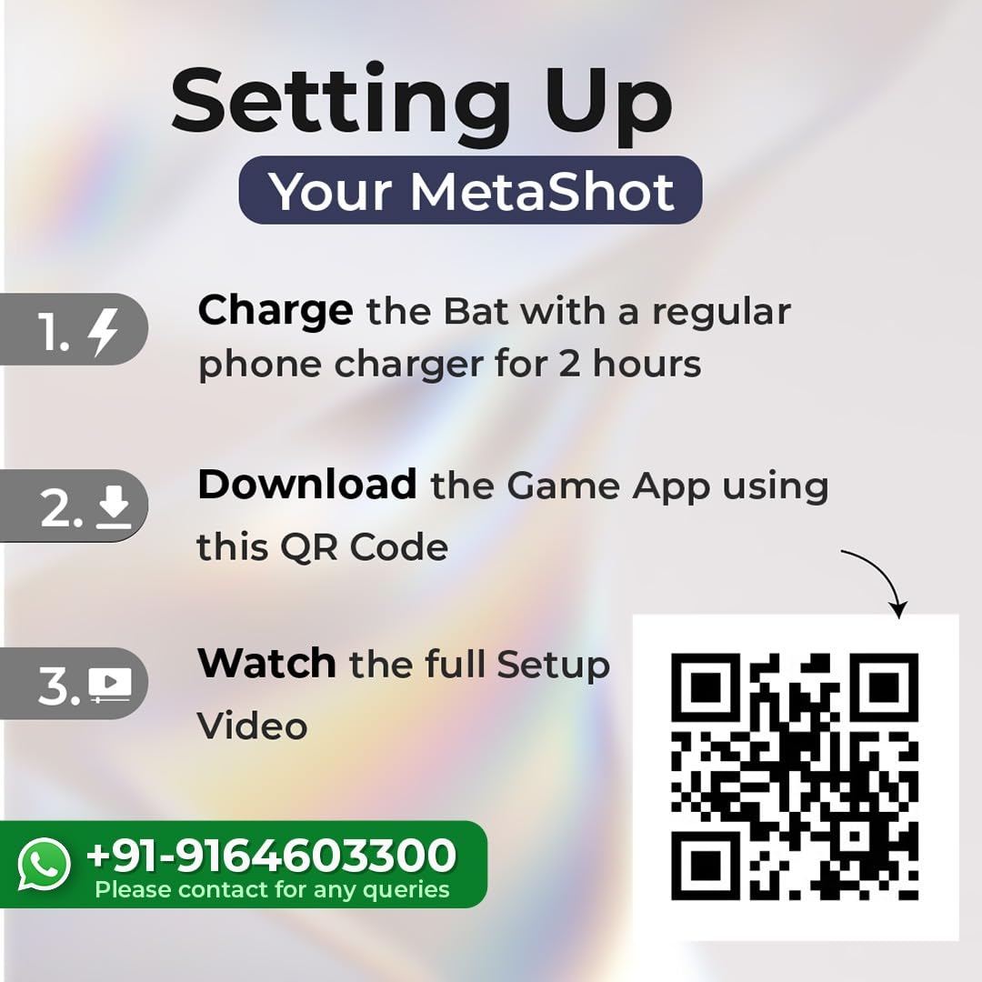 Bat Vip MetaShot Smart Cricket Bat with VIP Game Pass– Unboxify