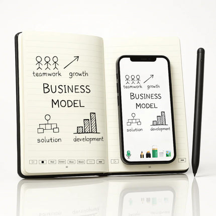 SyncPen Digital Notebook Pen Set – Bluetooth, OCR, Audio Recording & Free Cloud Storage | Perfect for Notes & Drawing | iOS & Android Compatible