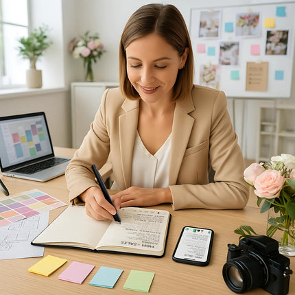 SyncPen Digital Notebook Pen Set – Bluetooth, OCR, Audio Recording & Free Cloud Storage | Perfect for Notes & Drawing | iOS & Android Compatible